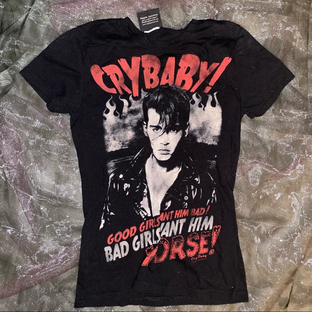 Johnny Depp Cry Baby Movie T Shirt